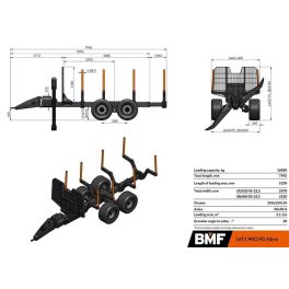 BMF 16T1 kiközelítő kocsi (16000 kg)