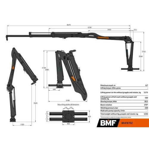 BMF 870Z Z-daru (8,7 m)