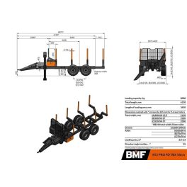 BMF 8T2 kiközelítő kocsi (8000 kg)