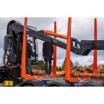 BMF 1020L kamionra szerelt erdészeti daru (10.2 m)