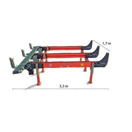 Balfor log deck, 3 láncos, 3,5 m