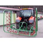 Bystron lánchorona rétgereblye 6m (hidraulikus, összecsukható, traktorra)
