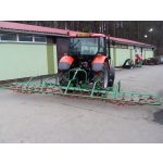 Bystron lánchorona rétgereblye 6m (hidraulikus, összecsukható, traktorra)