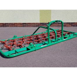   Bystron lánchorona rétgereblye 3m (mechanikus, összecsukható, traktorra)