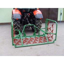   Bystron lánchorona rétgereblye 5m (mechanikus, összecsukható, traktorra)