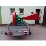 Bystron Pirana Longa rönkaprító alvázon (benzinmotoros, 14LE)