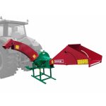 Bystron Pirba Longa rönkaprító kifúvással (traktorra, 20kW-tól)