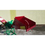 Bystron Pirana Longa rönkaprító pótkocsi-csatlakozással (traktorra, 10kW-tól)