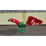Bystron Pirba Longa rönkaprító pótkocsi-csatlakozással (traktorra, 20kW-tól)