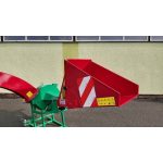 Bystron Pirba Longa rönkaprító pótkocsi-csatlakozással (traktorra, 20kW-tól)