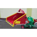 Bystron Pirba aprítógép (elektromos, 15kW, terepkerekeken)