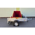 Bystron Pirana aprítógép alvázon (benzinmotoros, 14LE)